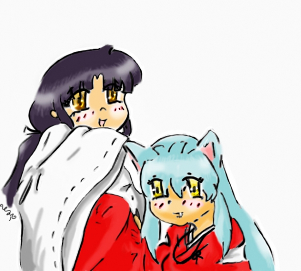 kikyo + Inuyasha