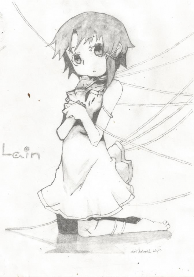 Lain .. one of my fav shows :0 .hope you like