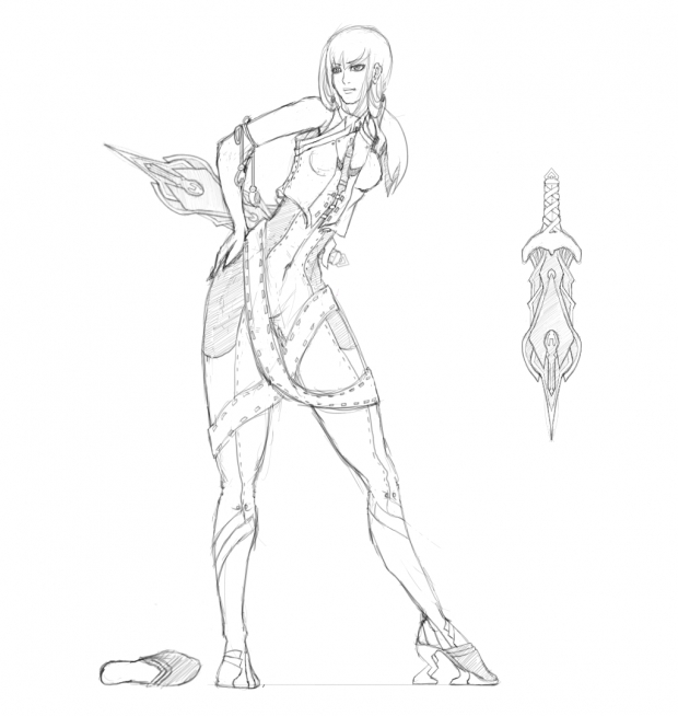 Random Girl Concept