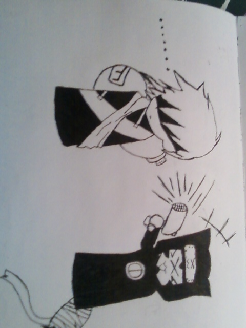 Gaaras emo hair