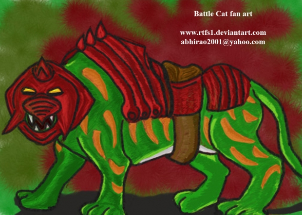 The mighty Battle Cat