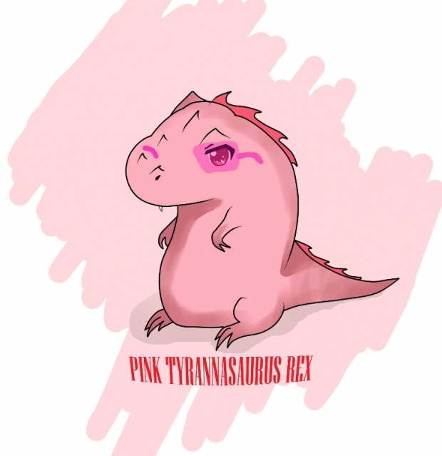 Pink T-Rex