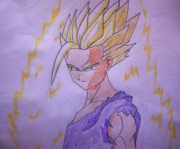Gohan SSJ2 (Who are you looking at?!)