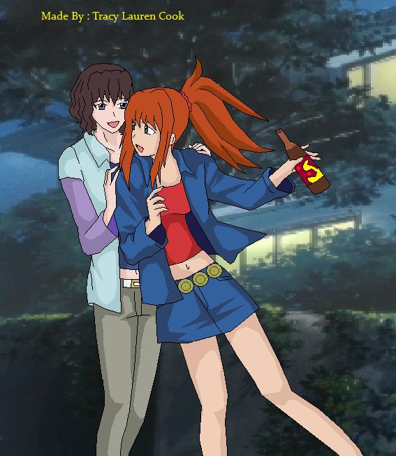 Midori and Youko Night out on the town