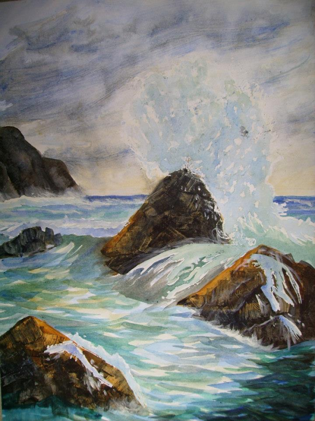 Waves Painting