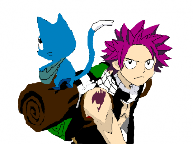 Natsu and Happy