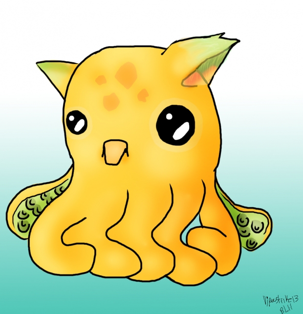 cute anime octopus