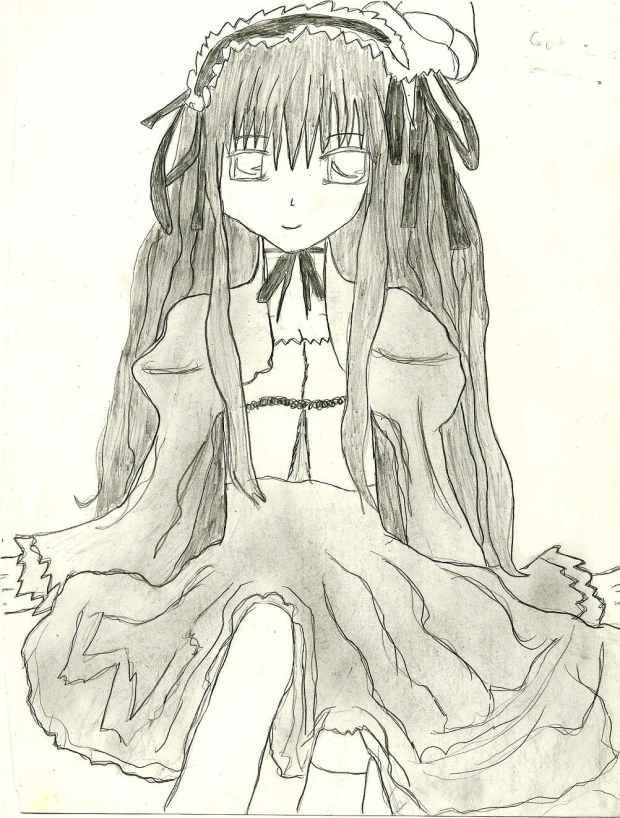 Gothic Lolita girl
