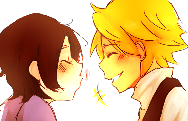 I cant kiss you when i'm laughing