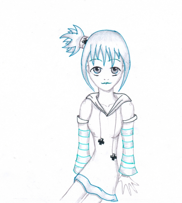 blue
