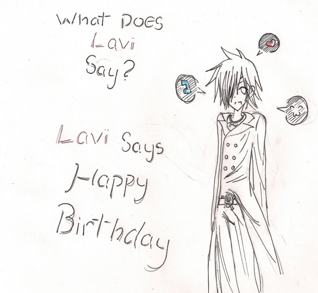 Lavi Says Happy Birthday!