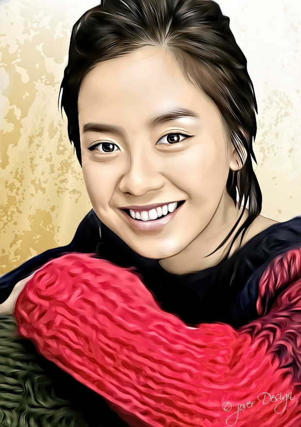 Song Ji Hyo Vector Art