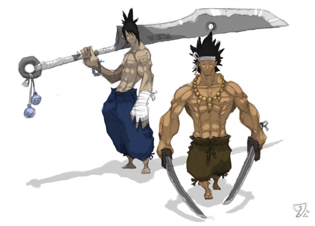 Kojiro and Musashi