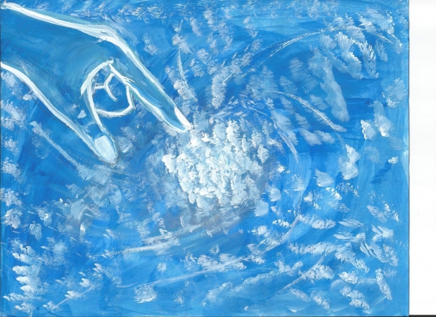 Blue moment