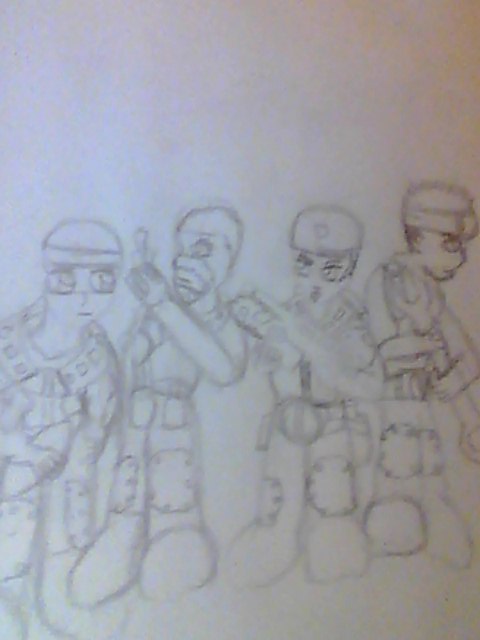 Gears of war line up