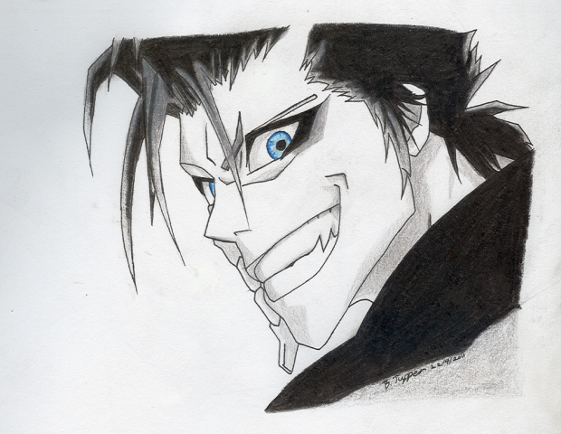 A smile with intent to kill