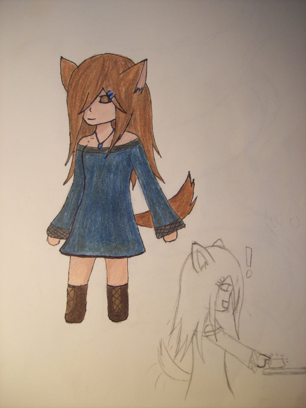 chibi dog girl