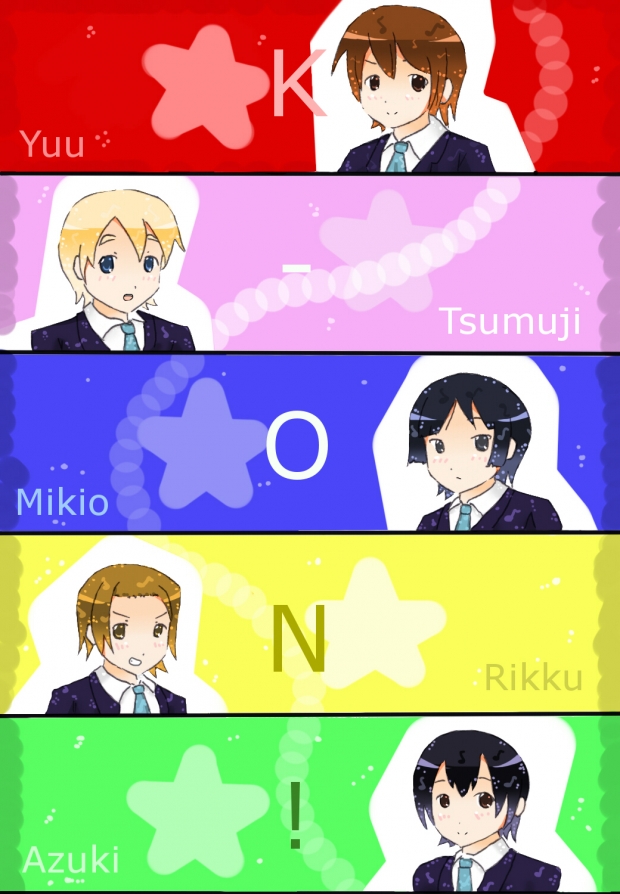 K-ON! genderbend