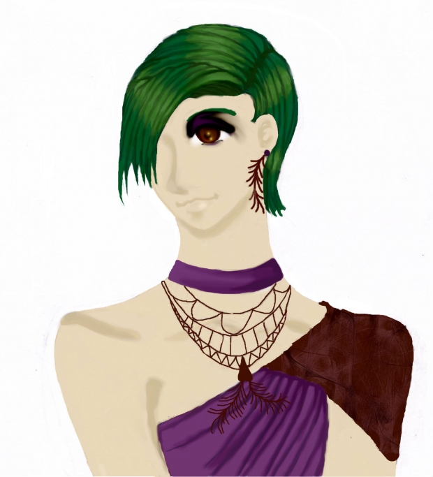 Green Hair Gal