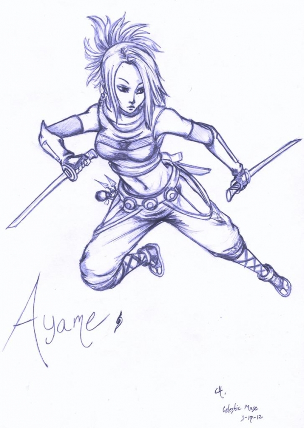Ayame Fanart
