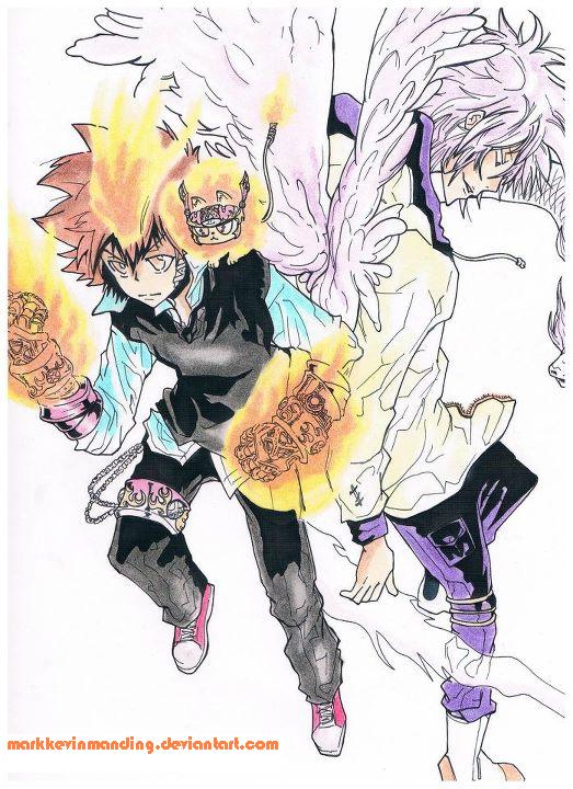 Tsuna and Byakuran