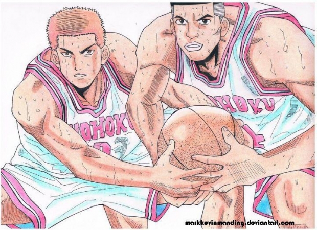 Sakuragi and Akagi