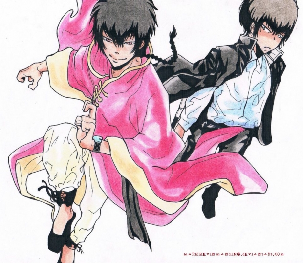Fon and Hibari