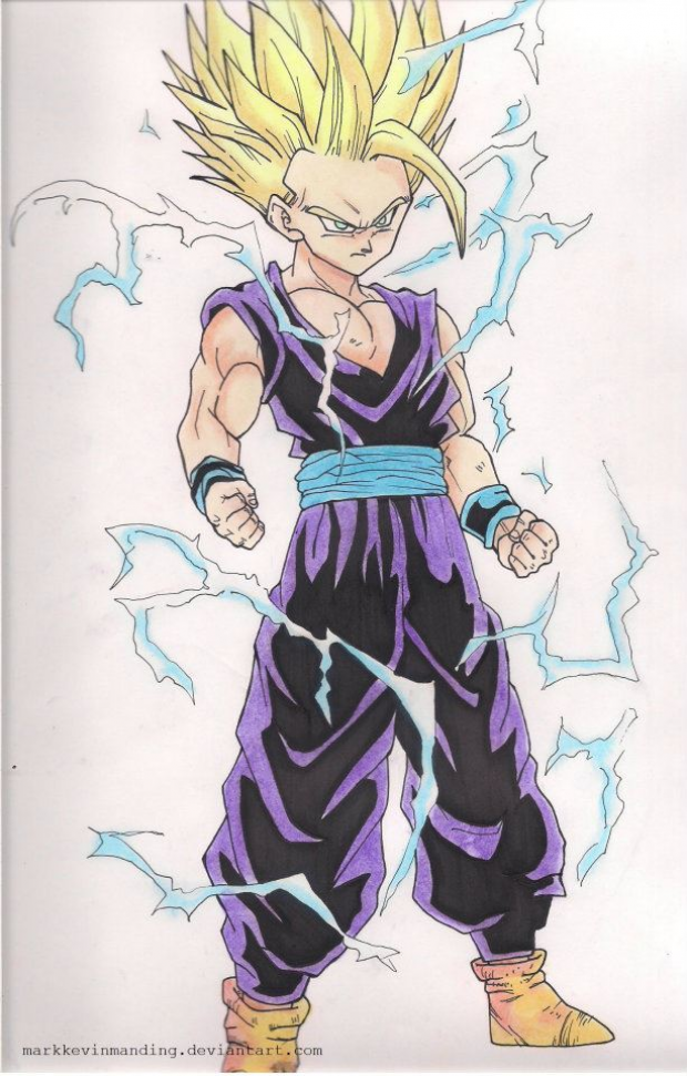 Son Gohan SSJ2 by markkevin