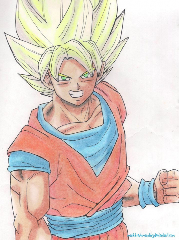 Son Goku Full Power SSJ