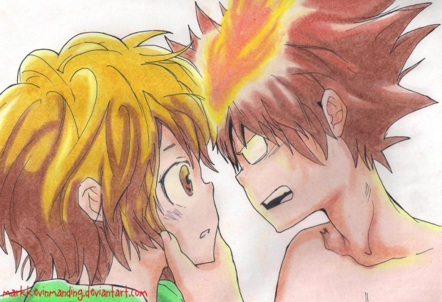 Tsuna x Kyoko