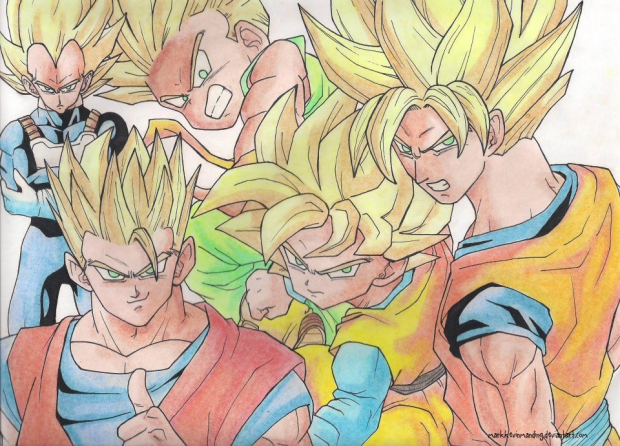 The Five Super Saiyans