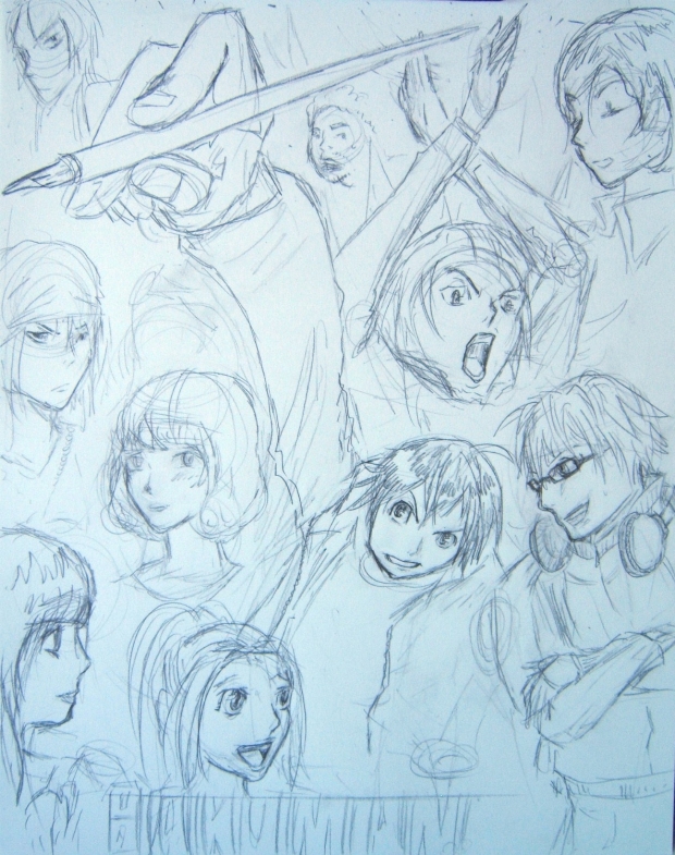 Sketch of Bakuman