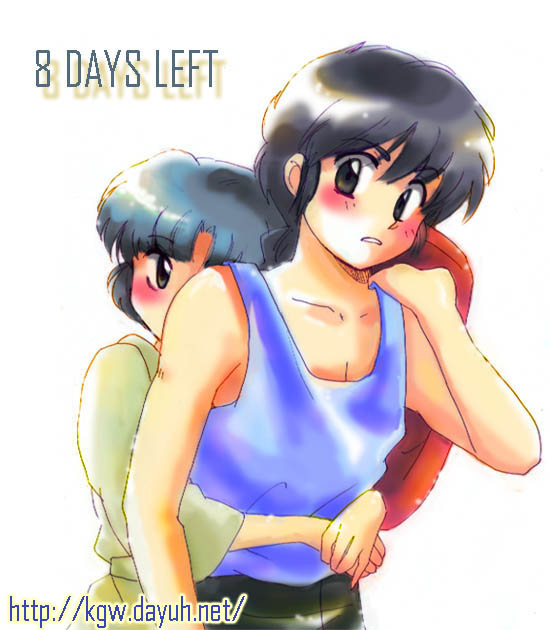 Ranma and Akane on TV again!
