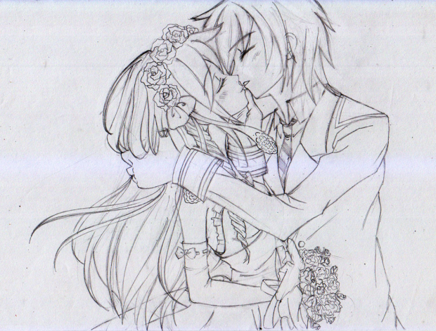 Wedding Kiss (Rouhg Sketch)