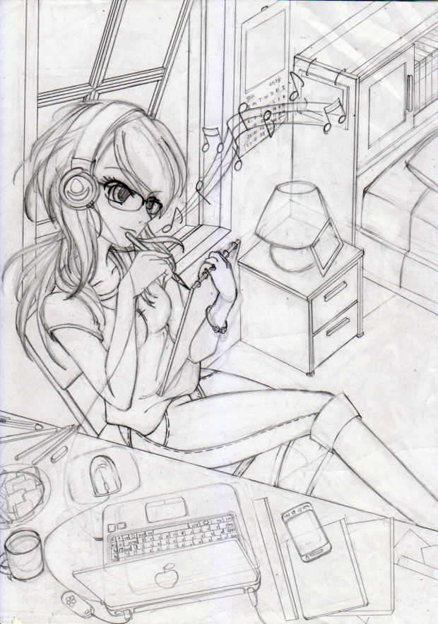 My Little Paradise (Rough Sketch)