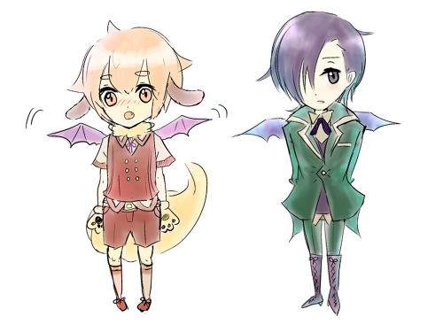 Mini characters.