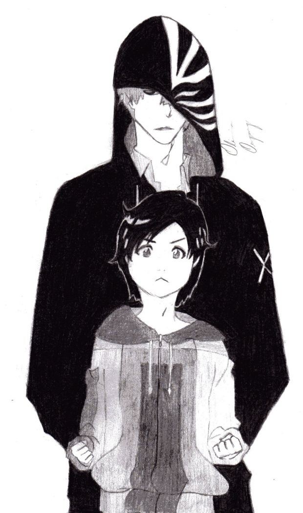 Bleach - Ichigo and Ryuunosuke