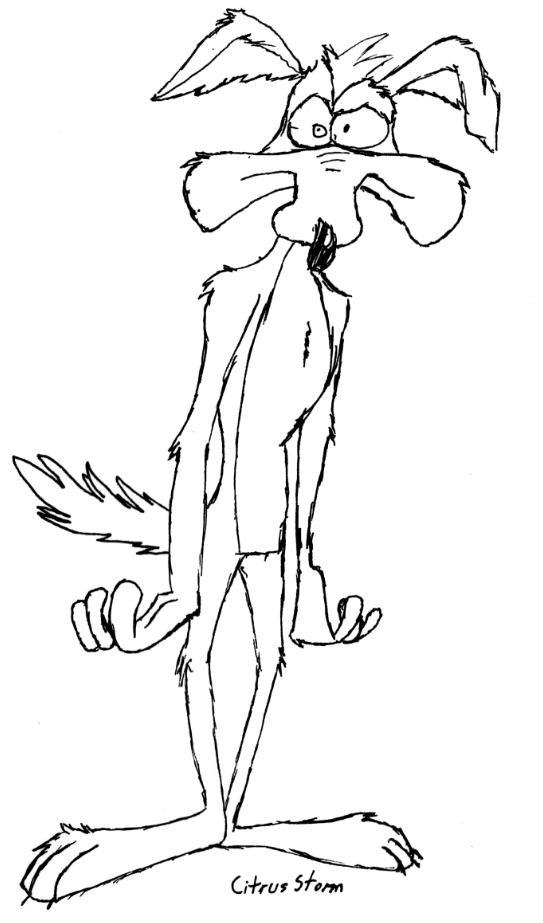 Wile E. Coyote: Super (Frazzled) Genius