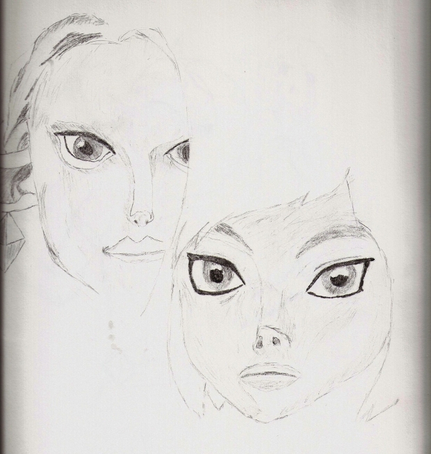 Faces: Ghirahim & Link