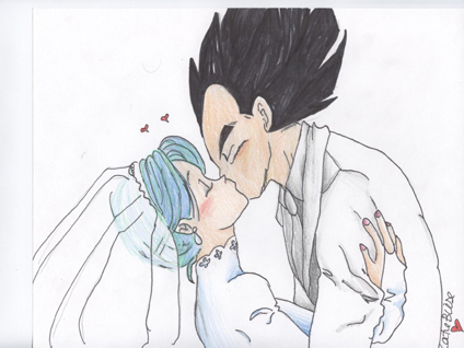 vegeta bulma wedding figure