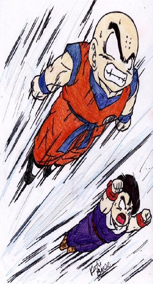 Gohan Flying