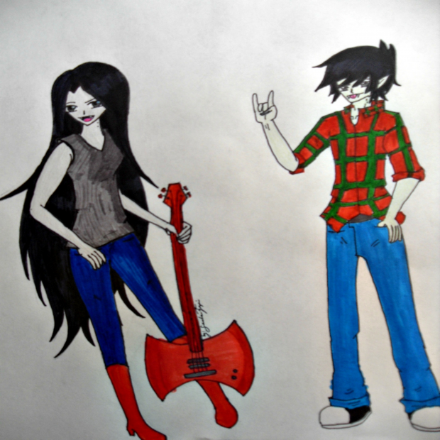 Adventure Time: Marceline and Marshall Lee