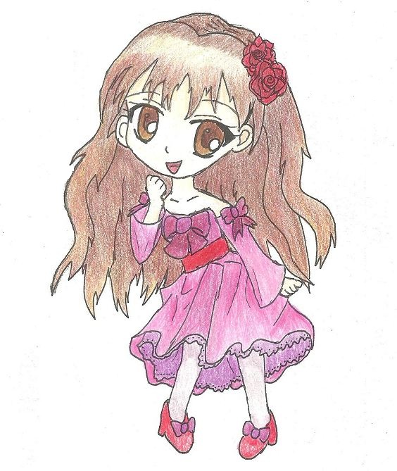 pink chibi