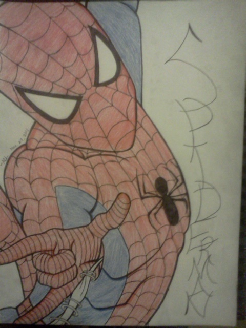 Spider-Man is at large