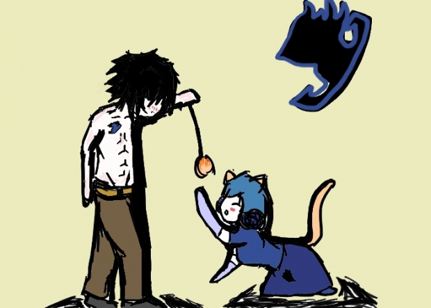 Juvia & Gray ~ Meow!