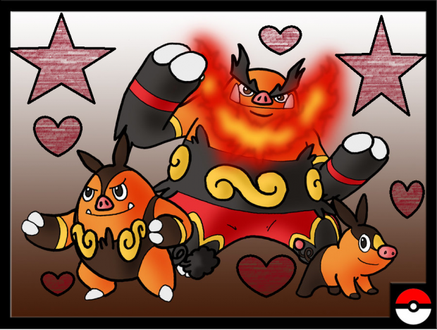 Fire Trio Unova Starter