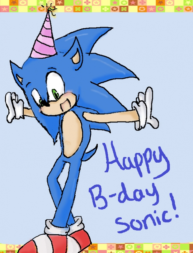 Happy Birthday Sonic