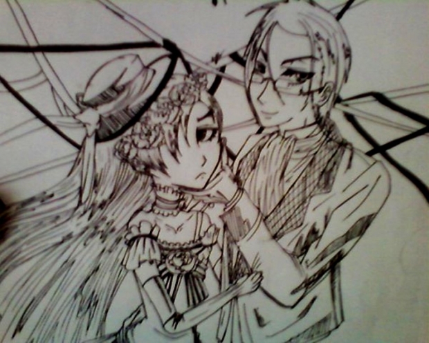 better viewing of my kuroshitsuji fan art