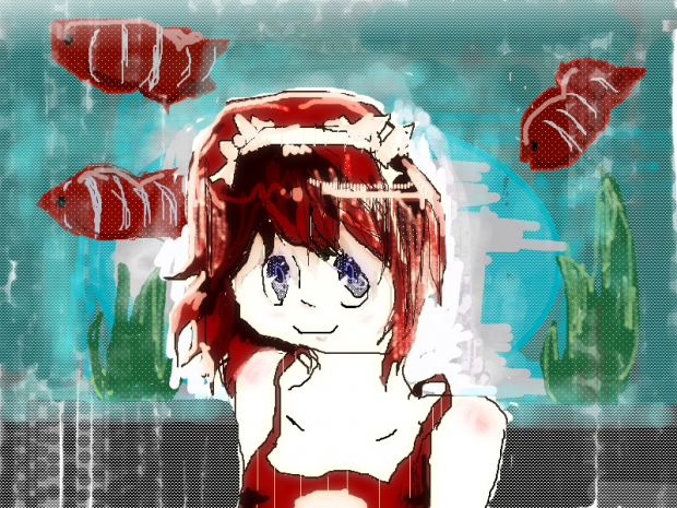 At the aquarium