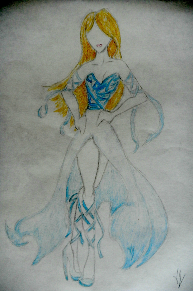 Dancing in Fading Blue